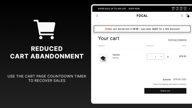 Focal Countdown Timer Builder Screenshot