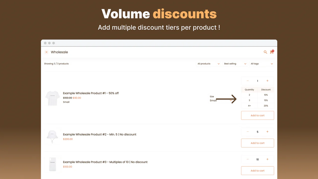 Wholesale Bear ‑ Bulk Discount - Shopify Wholesale App