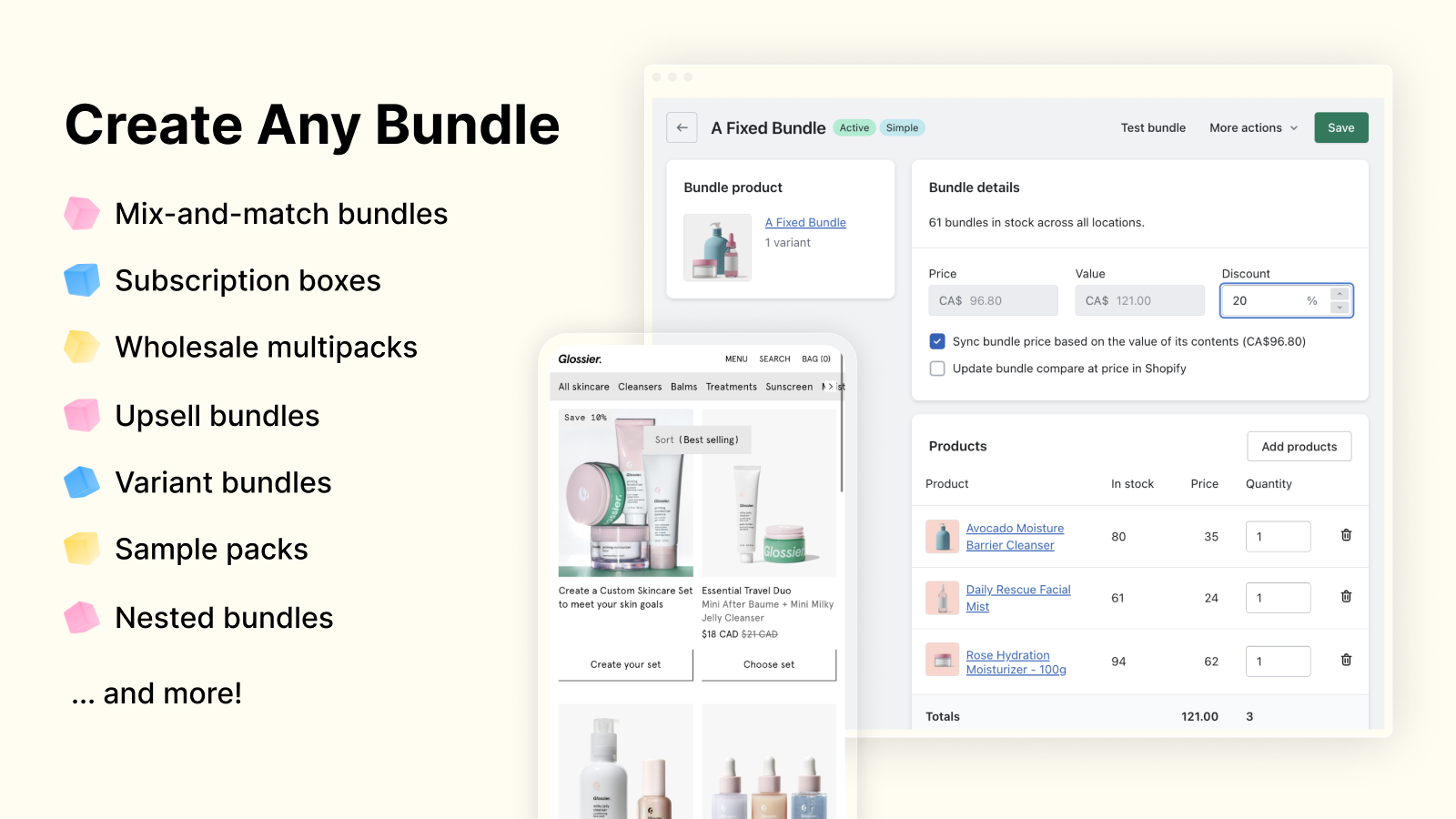 Create Any Product Bundle Type