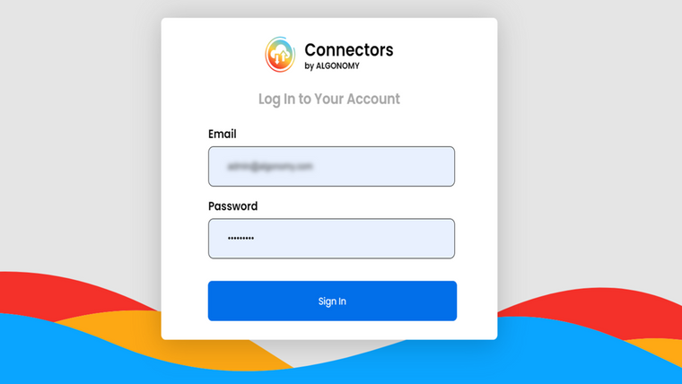 AlgonomyConnect Screenshot