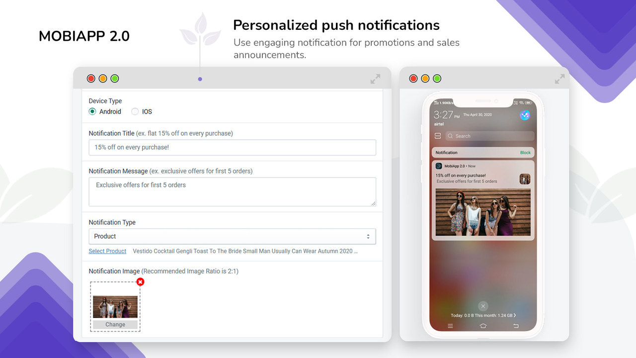 push notifications