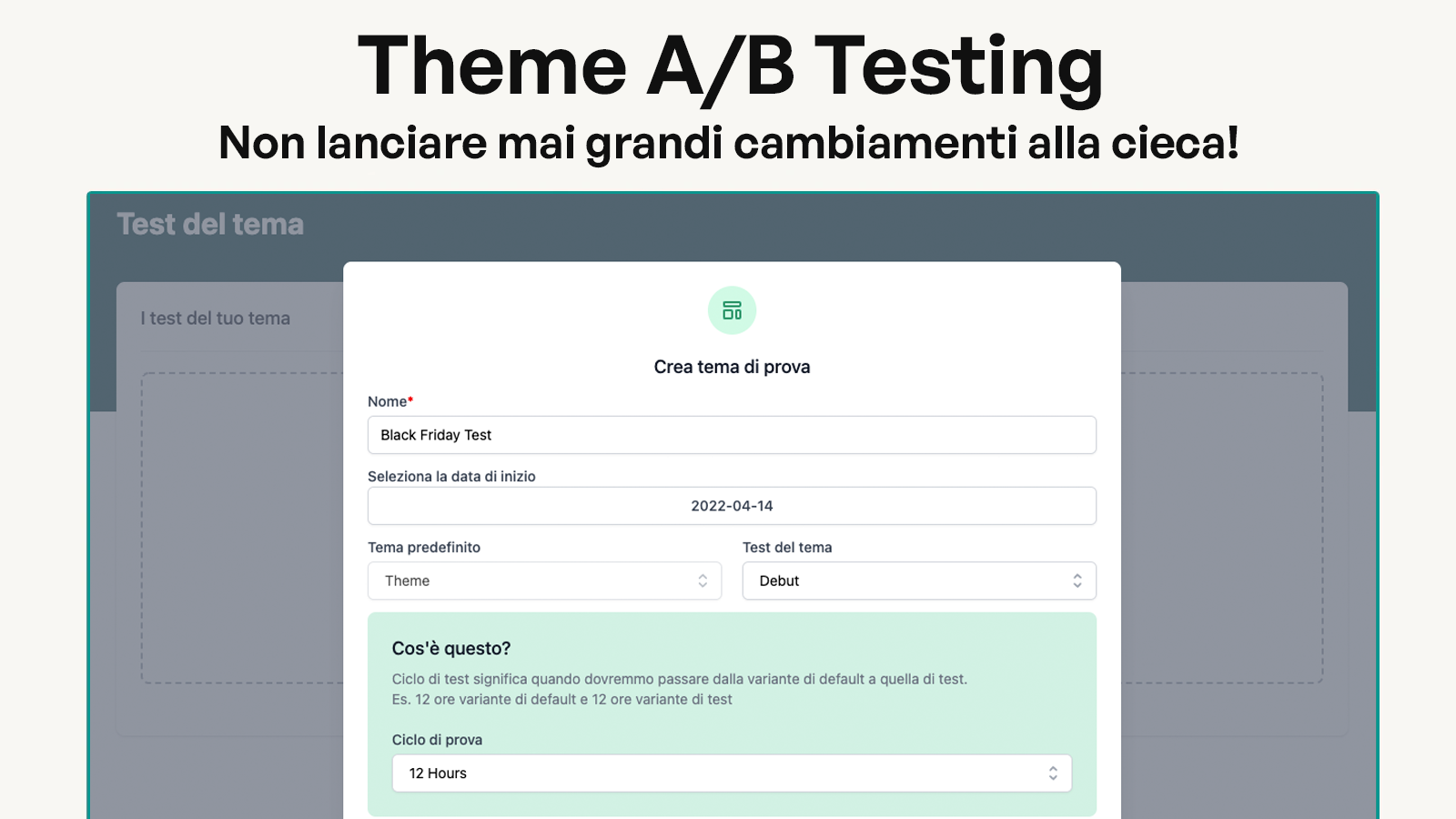 Theme a/b testing