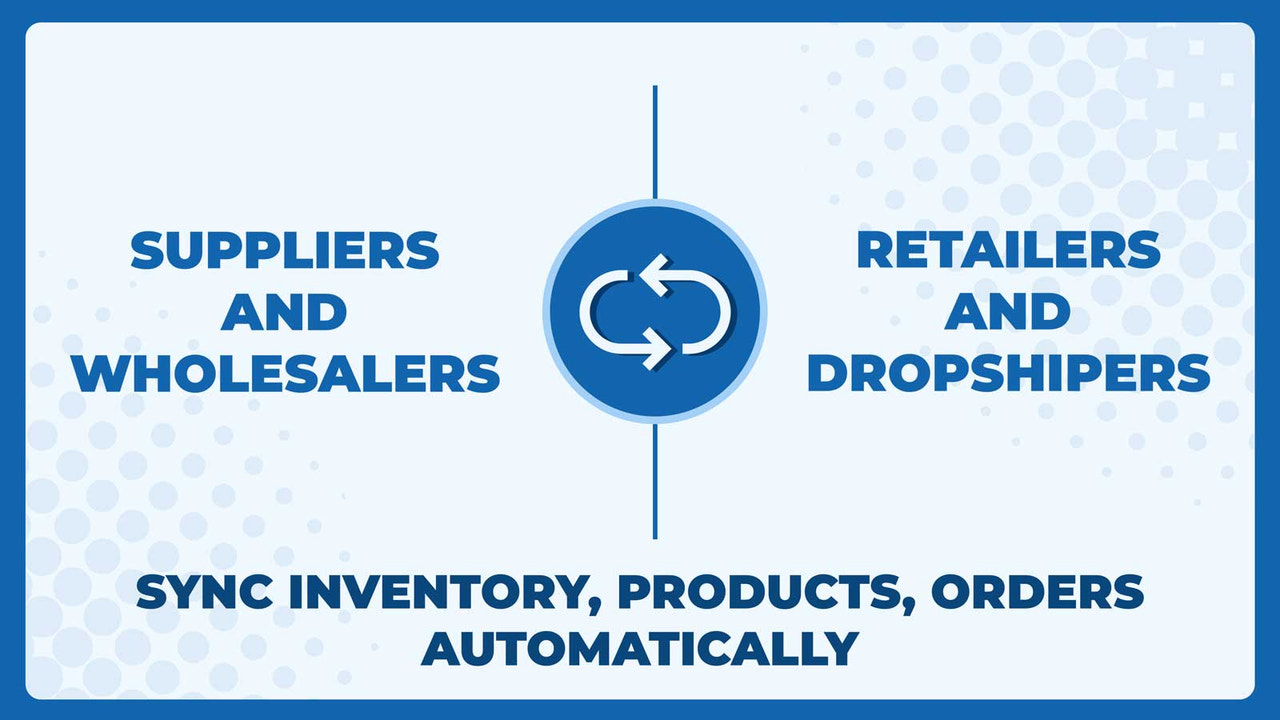 Sync between supplier and retailer stores