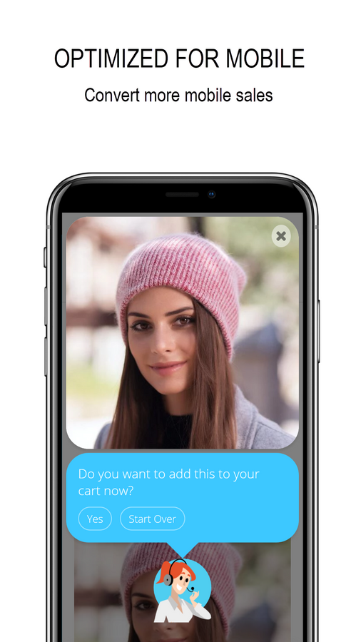 Responsive chat widget for mobile