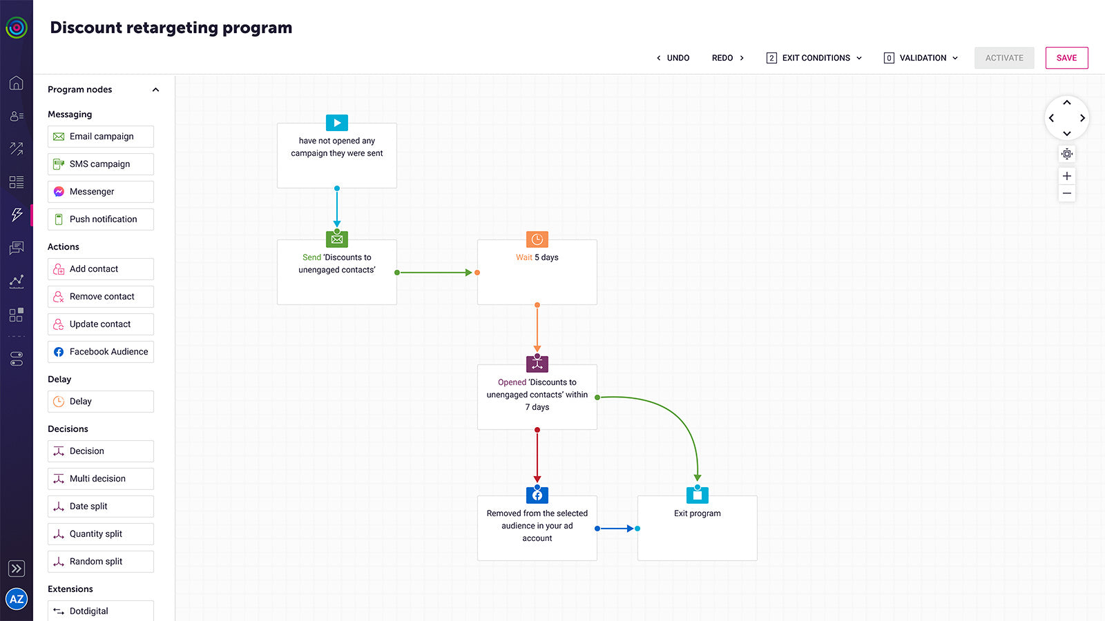 Dotdigital Email&SMS Marketing Screenshot