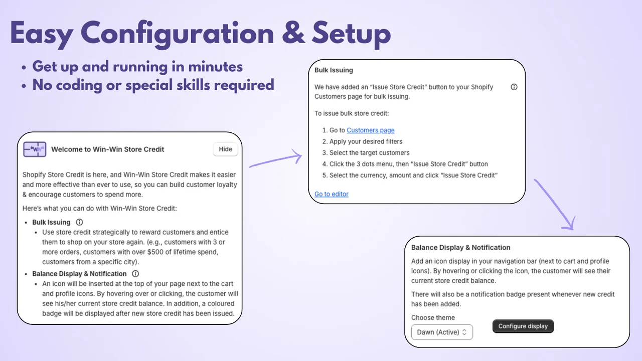 Configuration et installation faciles - Prêt à l'emploi en quelques minutes