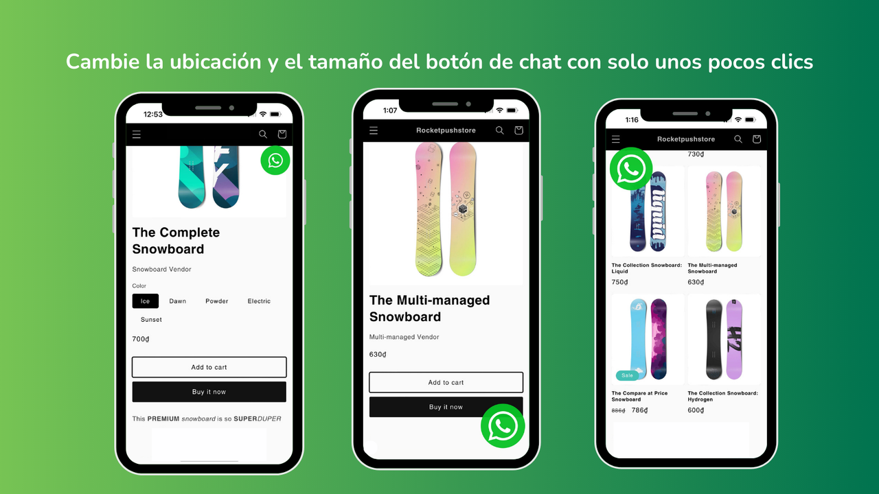 Personaliza la ubicación de tu tienda