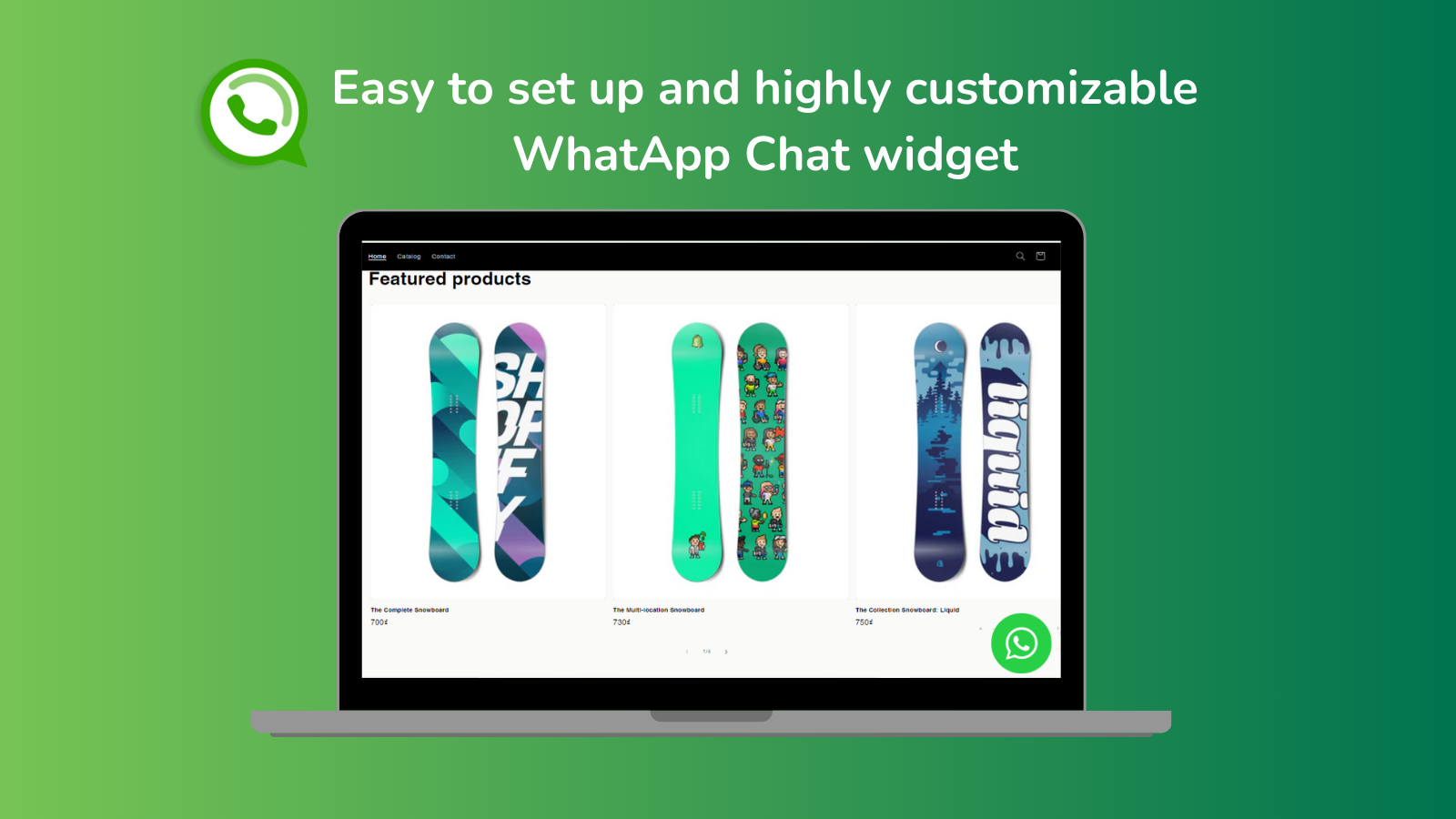 TEQIE WhatsApp Button 