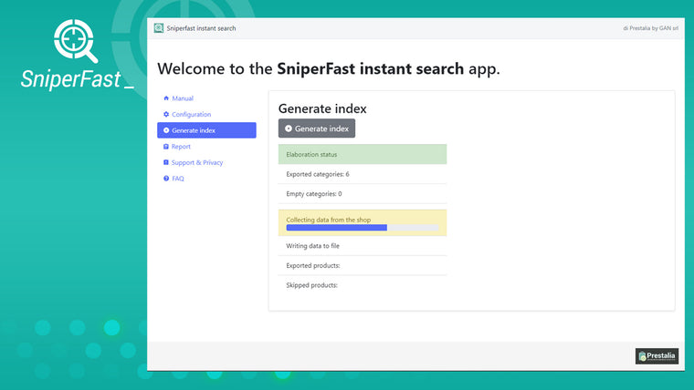 Sniperfast Instant Search Screenshot