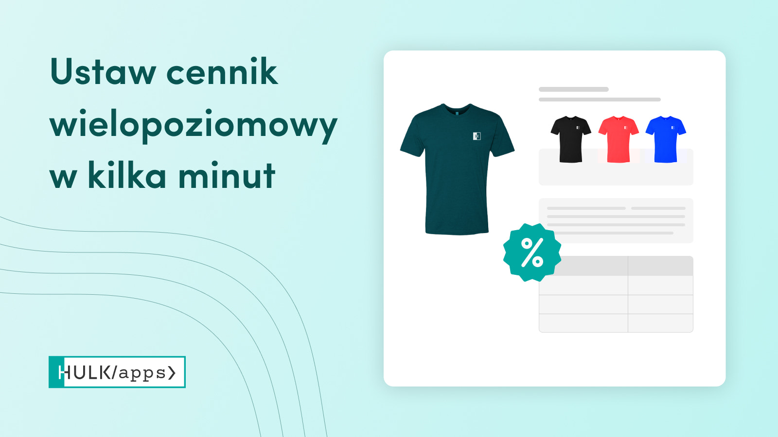 Aplikacja Shopify VolumeBoost - Rabaty Ilościowe od HulkApps.