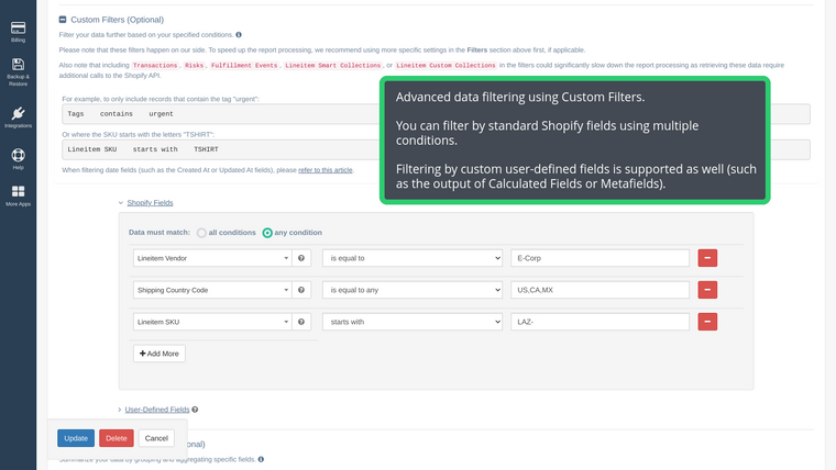 EZ Exporter ‑ Data Exports Screenshot