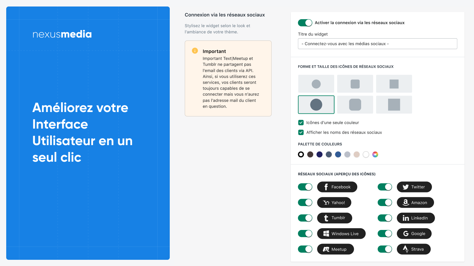 Une présentation modulable pour un ajustement parfait de page