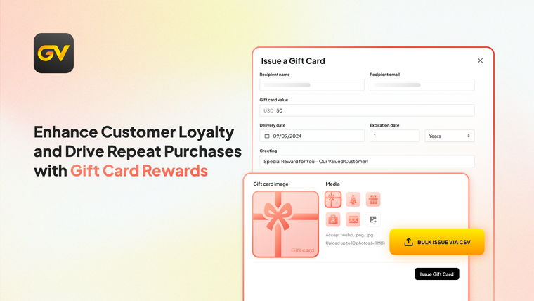 GV: Gift Cards Loyalty Rewards Screenshot