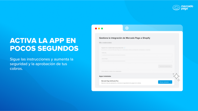 Activa la app en pocos segundos