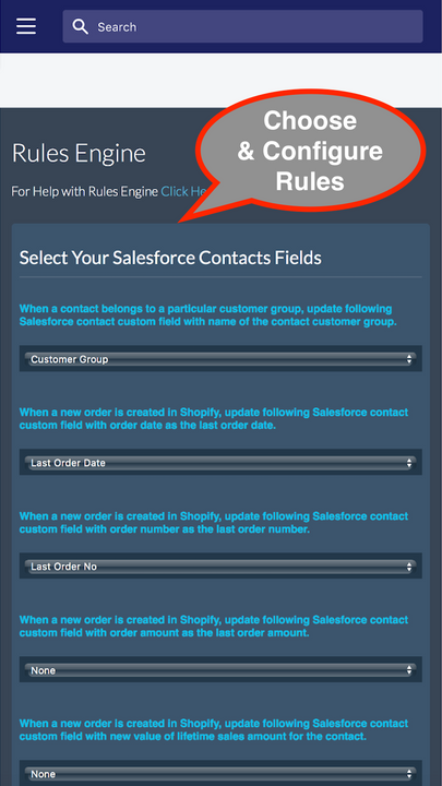 Rules Engine for Salesforce or Zoho CRM