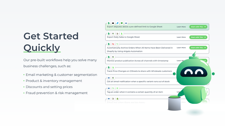 Arigato Workflow Automation Screenshot