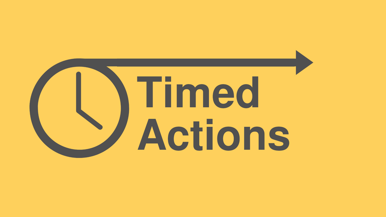 Timed Actions Screenshot