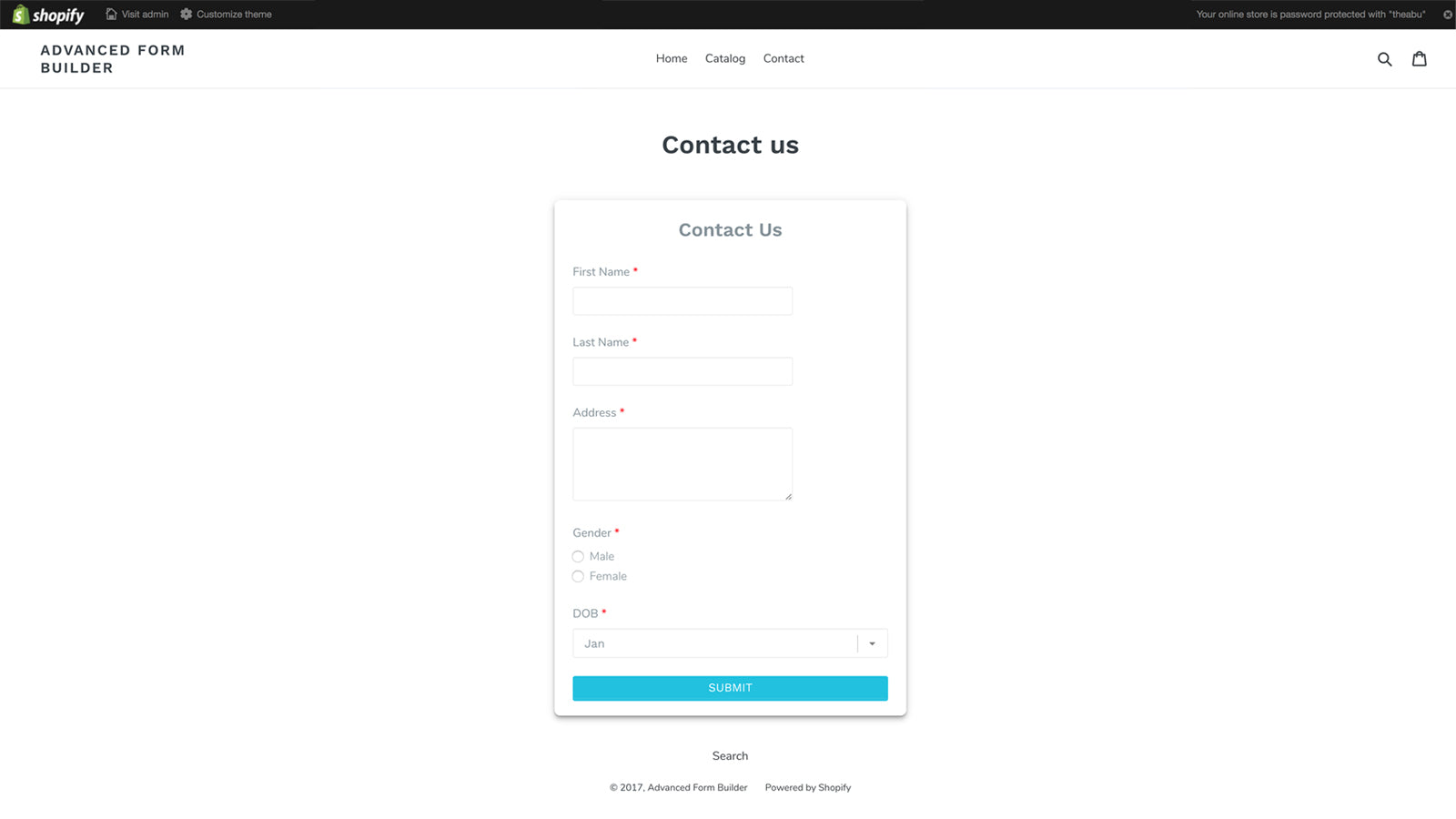 Form Builder by Arctic Grey Screenshot