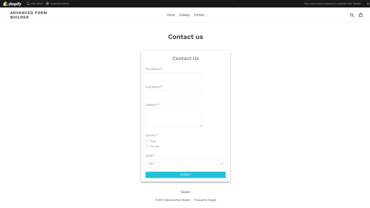 Form Builder by Arctic Grey Screenshot