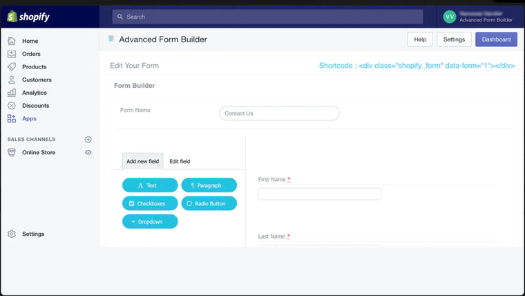 Form Builder by Arctic Grey Screenshot