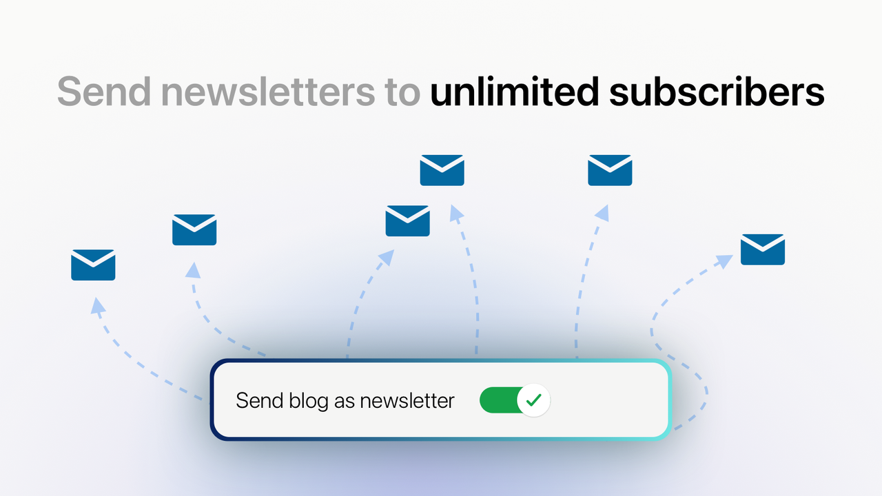 Bascule pour envoyer des articles sous forme de newsletters par e-mail