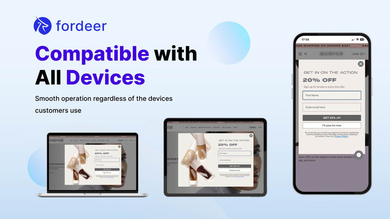 Fordeer: Sales Pop Up ‑ Popups Screenshot