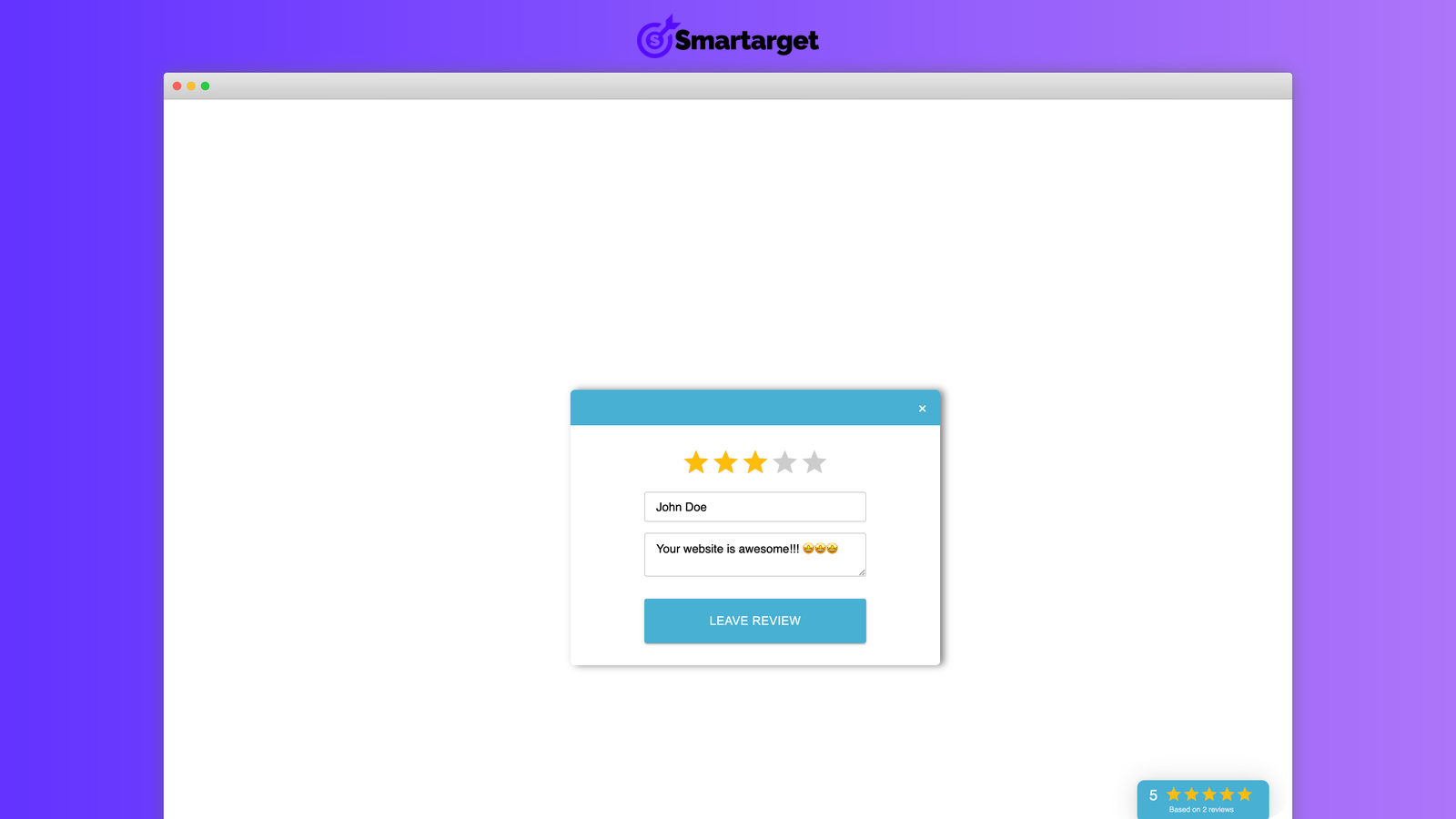 Smartarget Reviews Screenshot