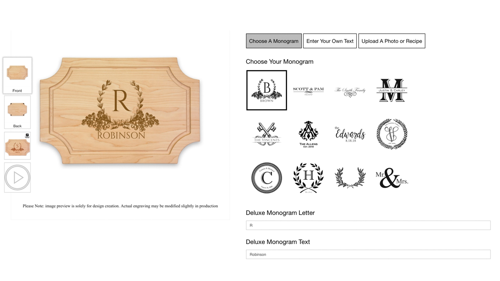 custom product builder demo