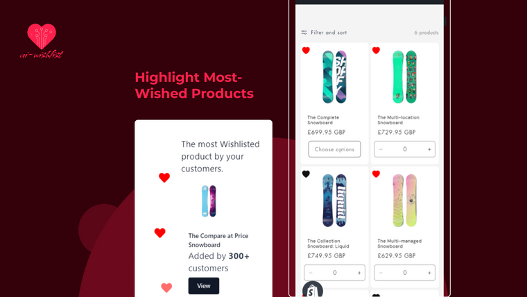 WishGuru ‑ AI Wishlist App Screenshot