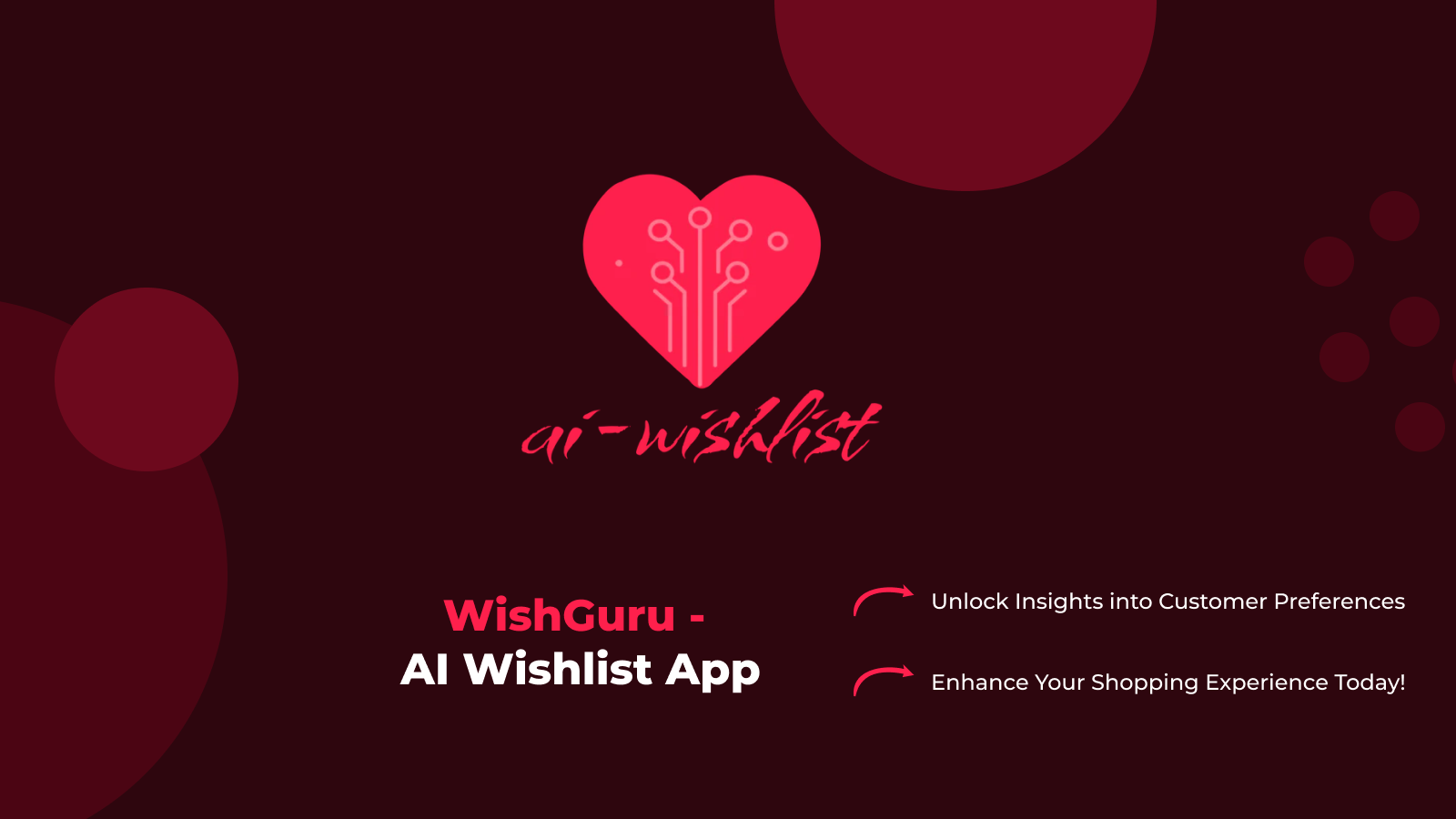 Dashboard - Bedste AI Ønskeliste App