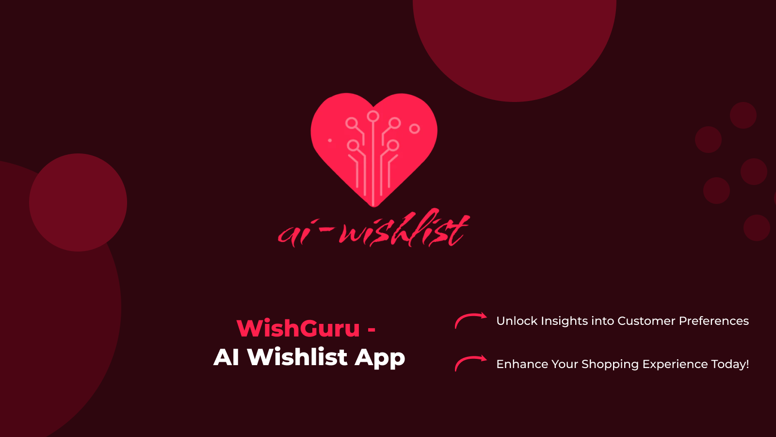 WishGuru ‑ AI Wishlist App Screenshot