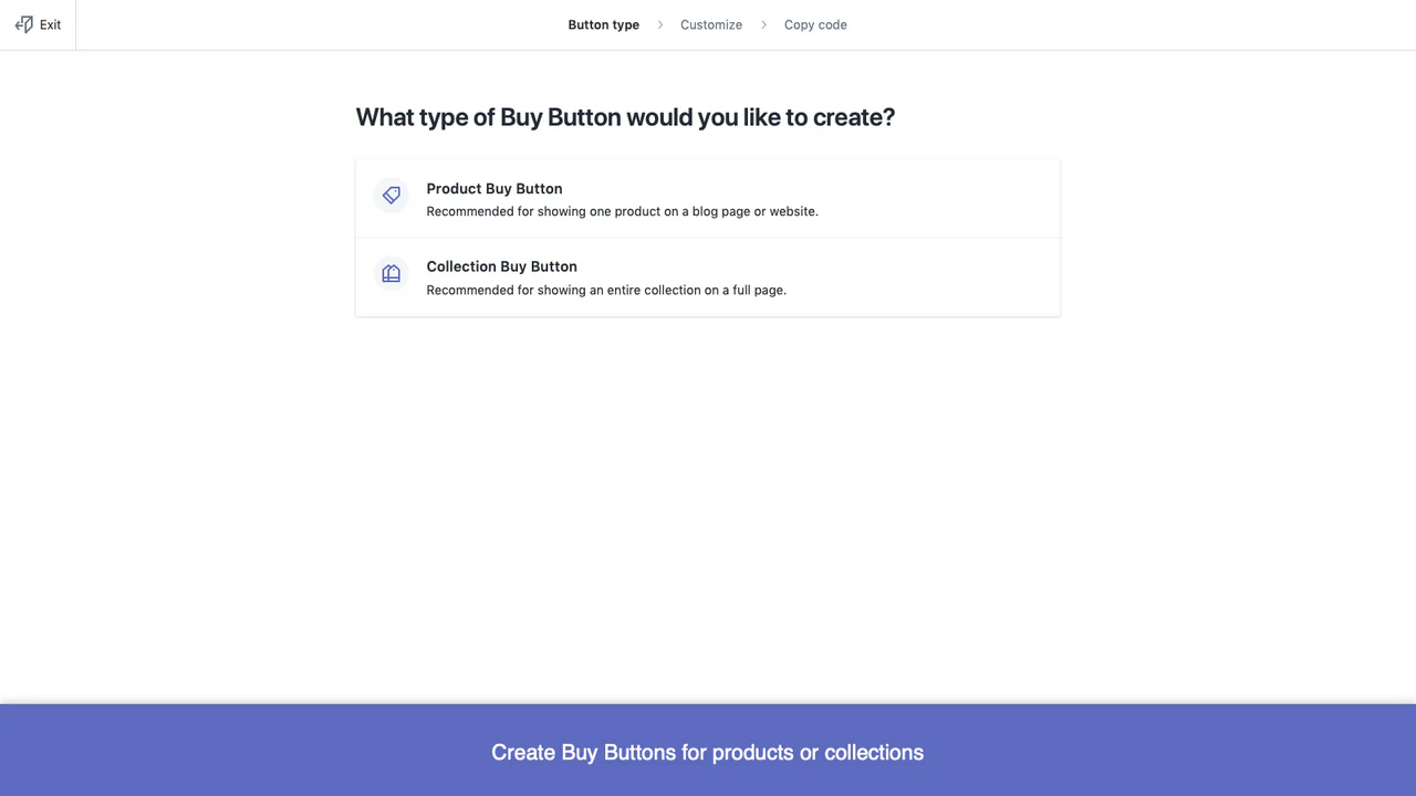 Buy Button channel - Sell your products on any website or blog