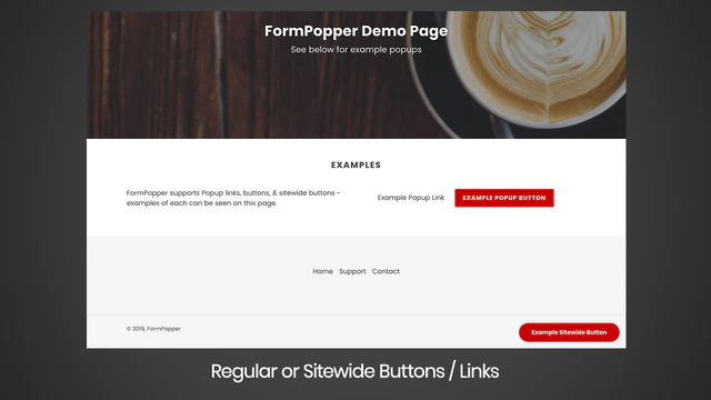 FormPopper knapper og links - desktop