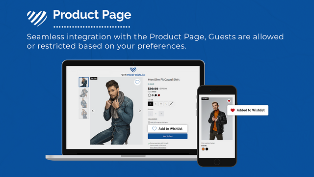VTN Wishlist - Product Page