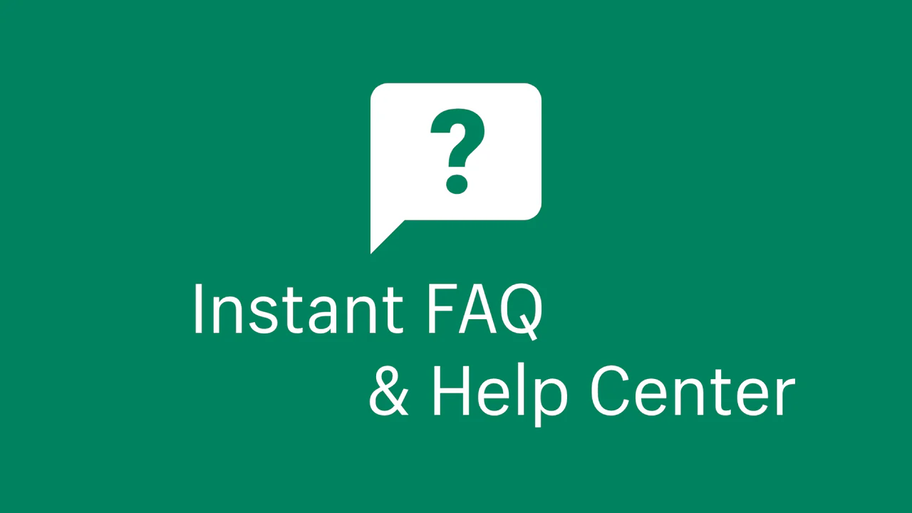 Instant FAQ & Helpcentrum