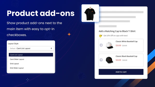 Shopify gerelateerde product add-ons