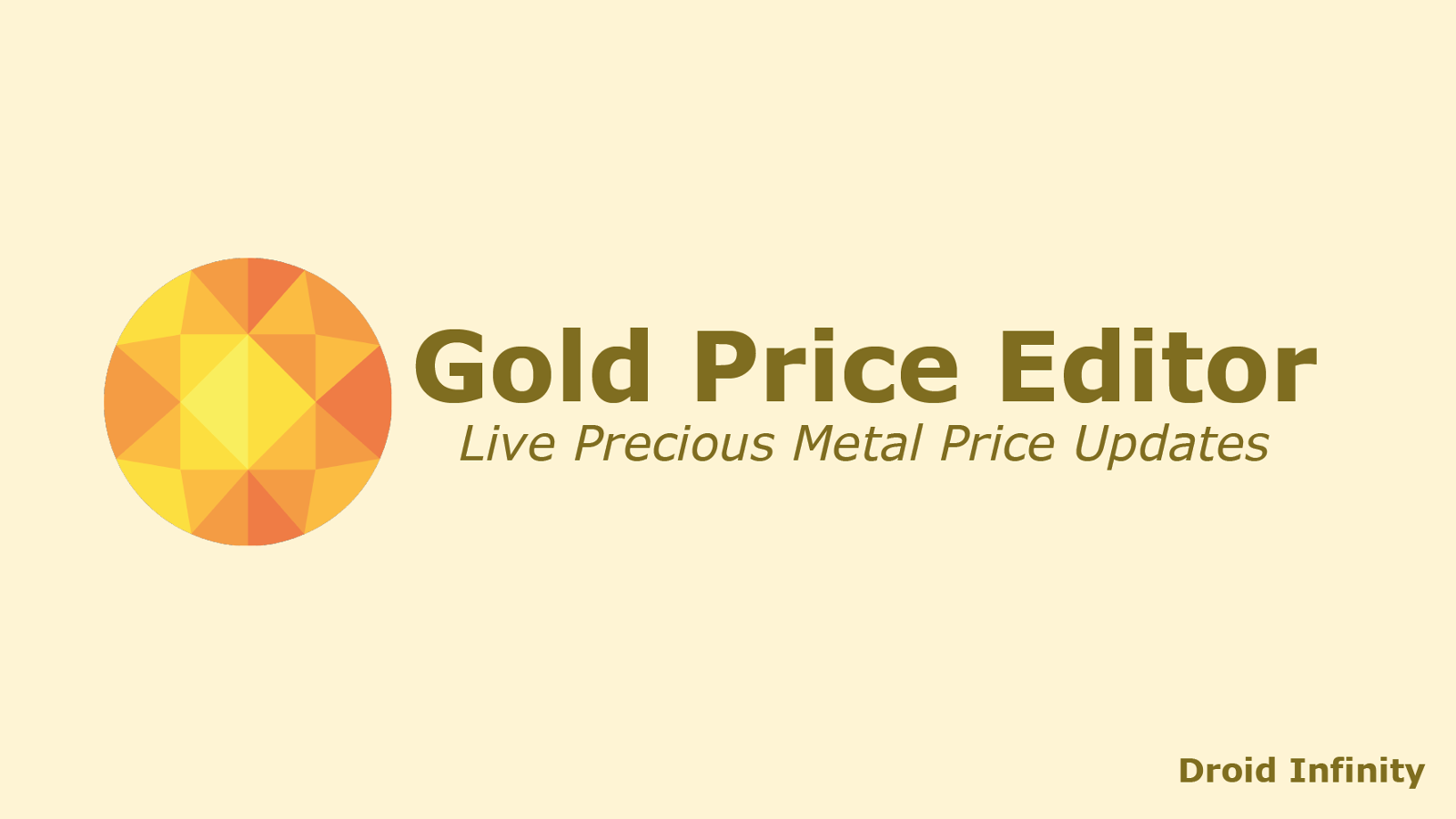 Live Gold Price Editor App