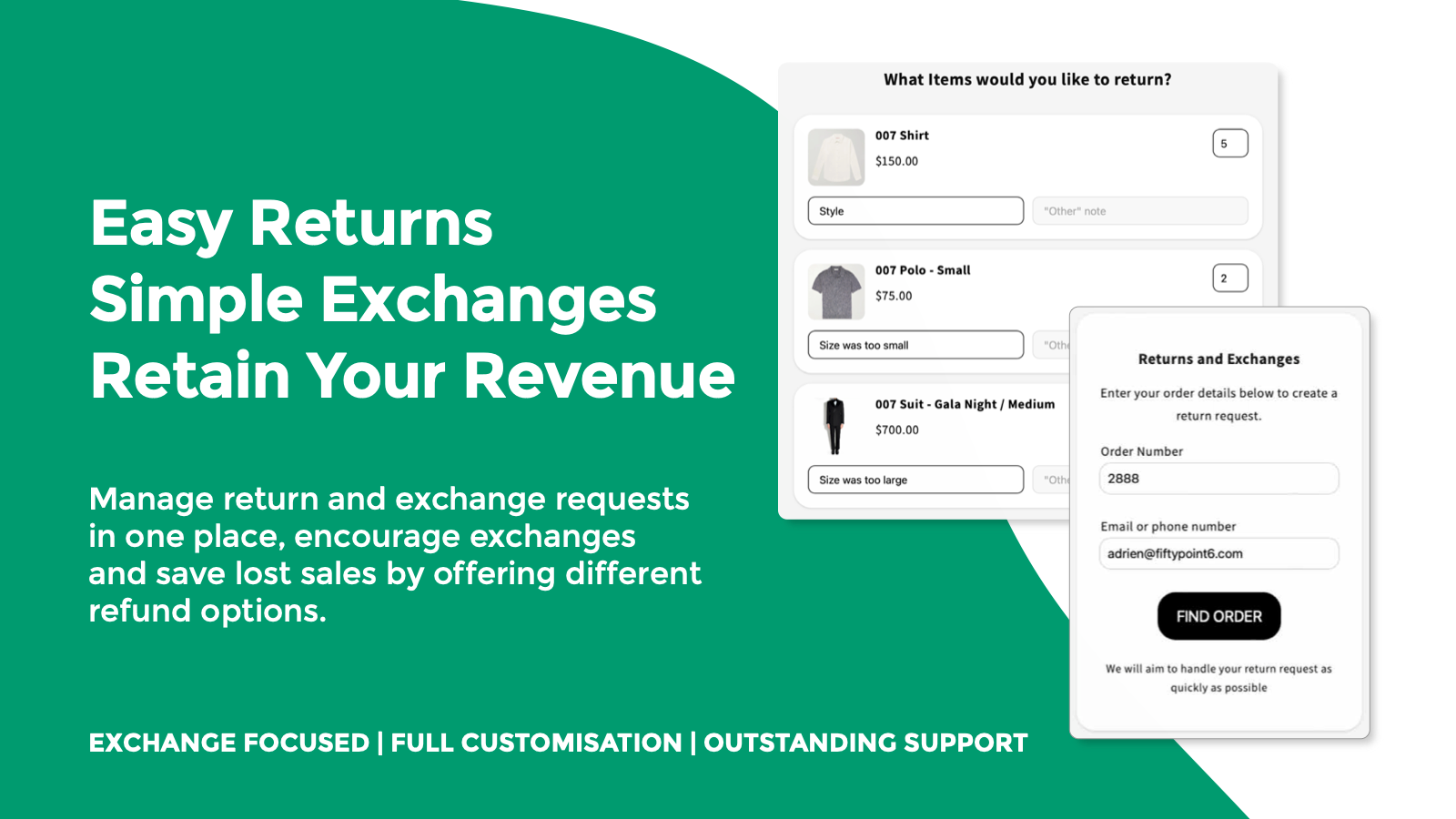 Exchange It - Manage return and exchange requests in one place