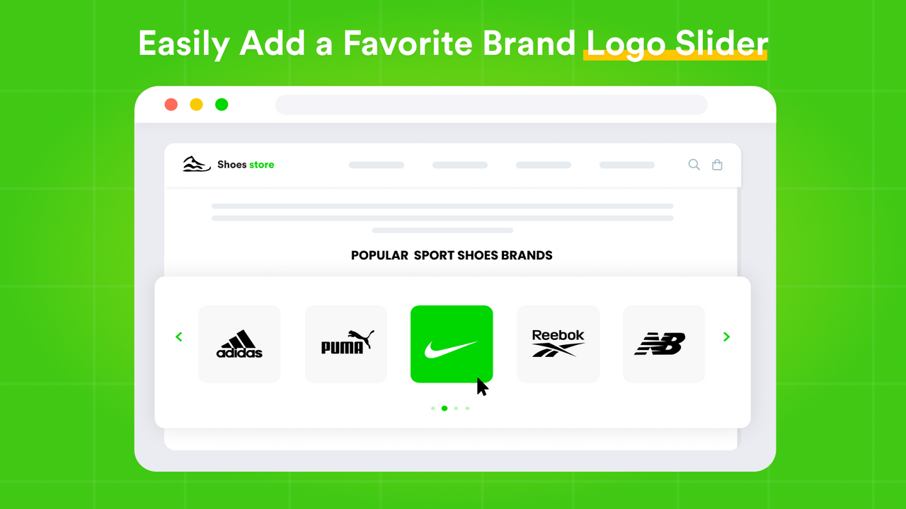 Brand page