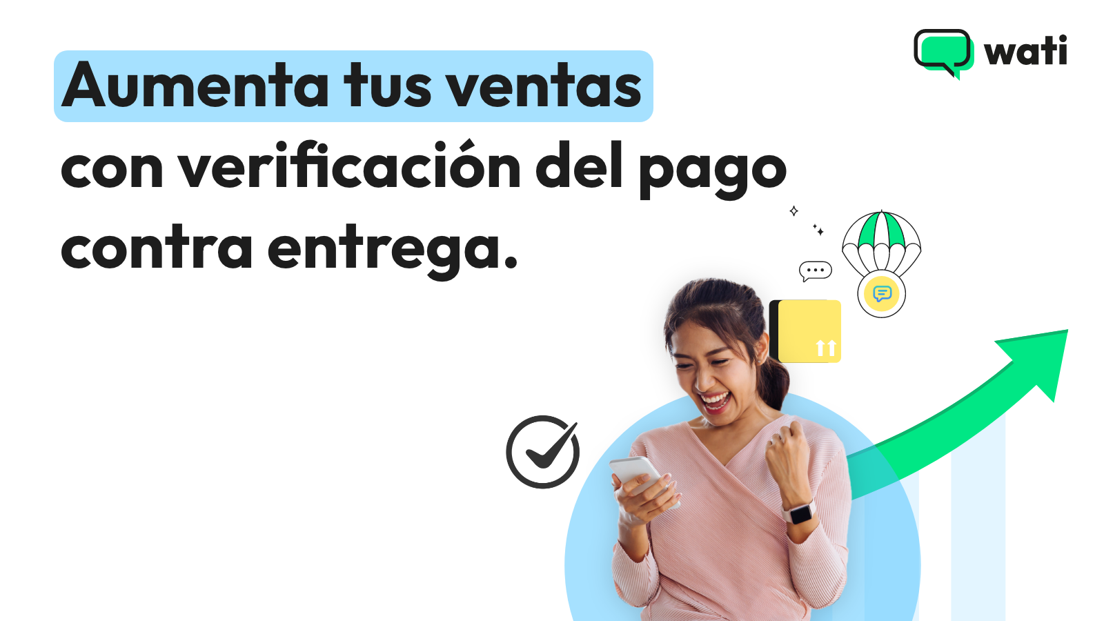 Aumenta tus ventas con verificación del pago contra entrega