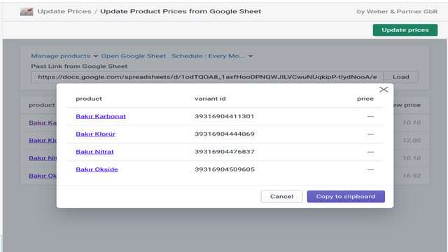 Einfache Einrichtung von Google Sheets