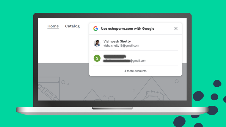 TapEmail: Google Signup Screenshot