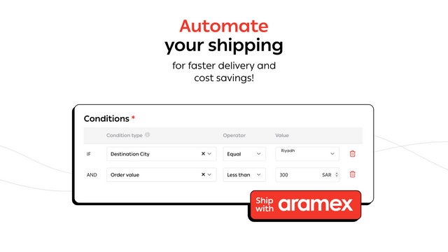 Automated Shipping Rules