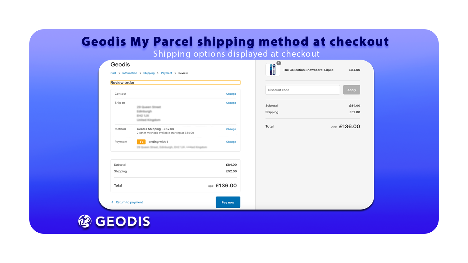 Geodis MyParcel Screenshot