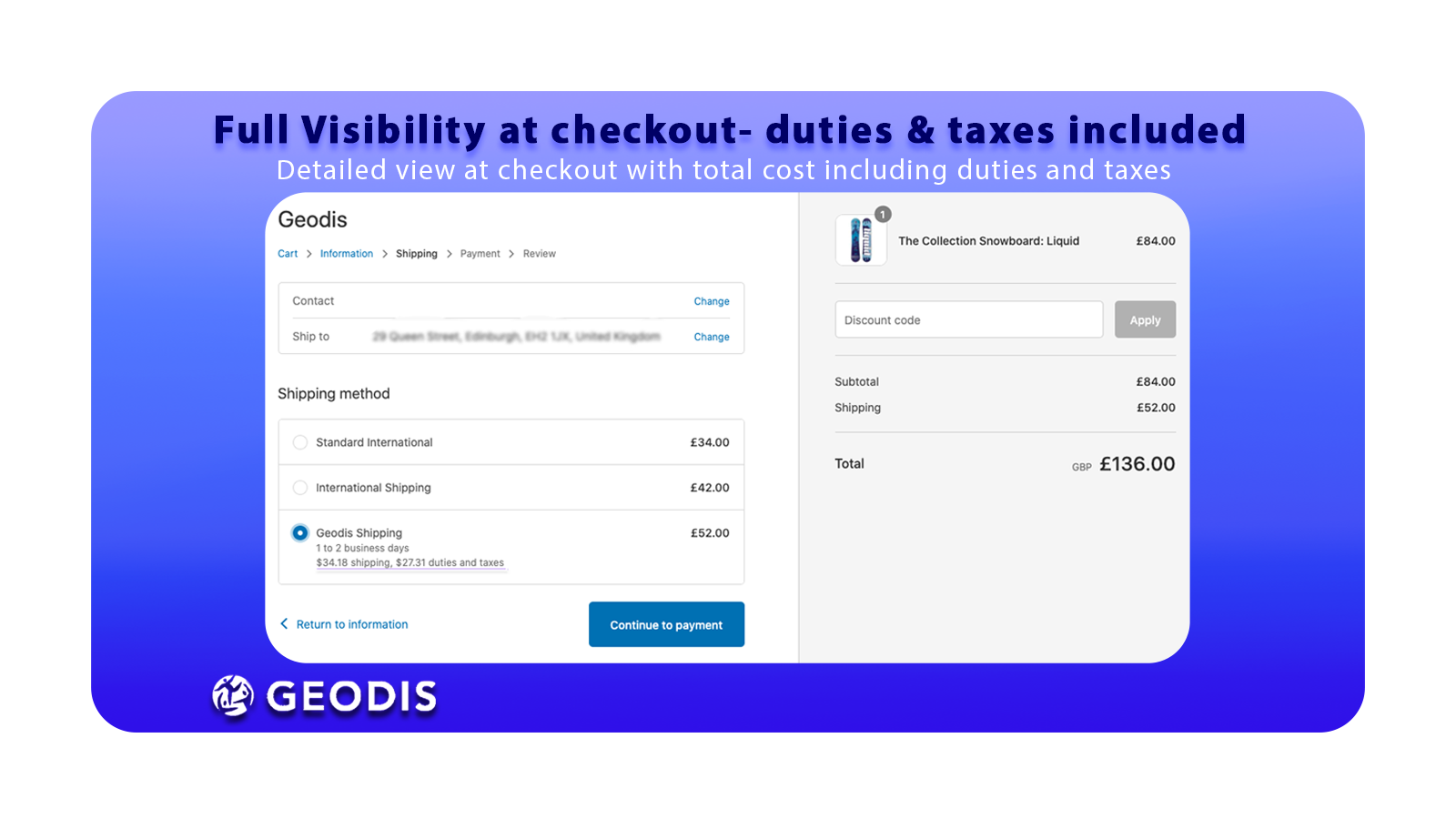 Geodis MyParcel Screenshot