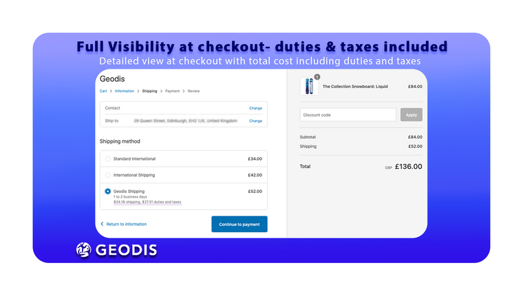 Geodis MyParcel Screenshot