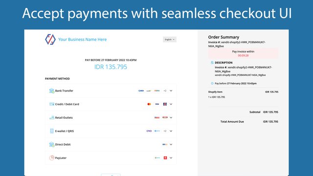 Accepter betalinger problemfrit med intuitiv checkout UI