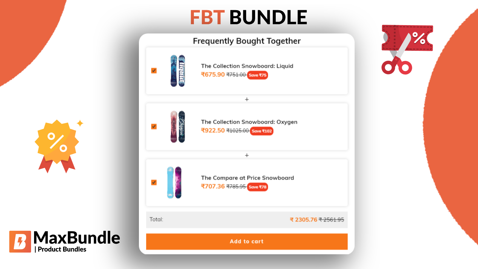 MaxBundle ‑ Product Bundles Screenshot