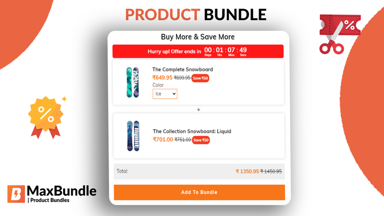 MaxBundle ‑ Product Bundles Screenshot