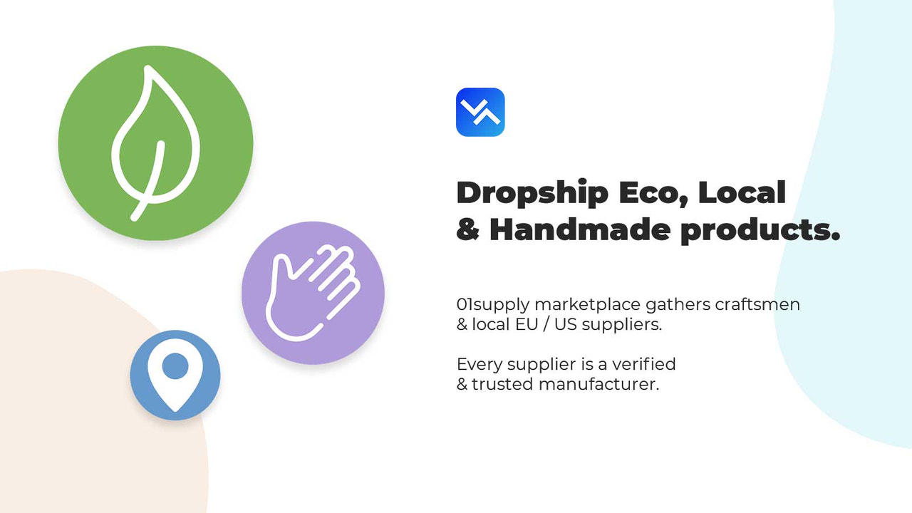 Eco, lokale, handgemaakte dropshipping leveranciers